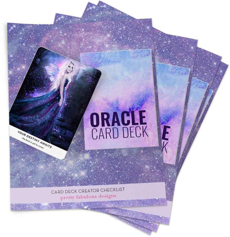 Card Deck Creator Checklist from Pretty Fabulous Designs
